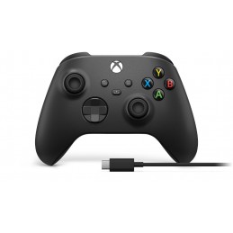  XBOX SERIE X S CONTROLLER BLACK + CAVO W10