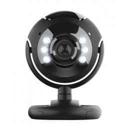 WEBCAM TRUST SPOTLIGHT PRO WITH LED 1,3 MEGAPIXEL MICROFONO 16428