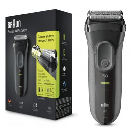 RASOIO PER BARBA BRAUN ELETTRICO SERIE 3 PROSKIN 3000S