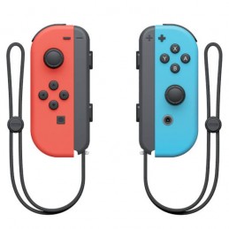 JOY-CON COPPIA CONTROLLER SWITCH ROSSO NEON   BLU NEON