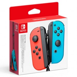 JOY-CON COPPIA CONTROLLER SWITCH ROSSO NEON   BLU NEON