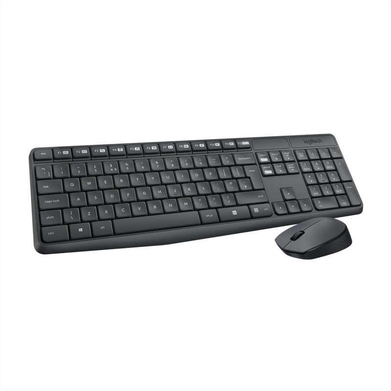 TASTIERA E MOUSE WIRELESS LOGITECH MK235