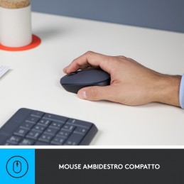 TASTIERA E MOUSE WIRELESS LOGITECH MK235