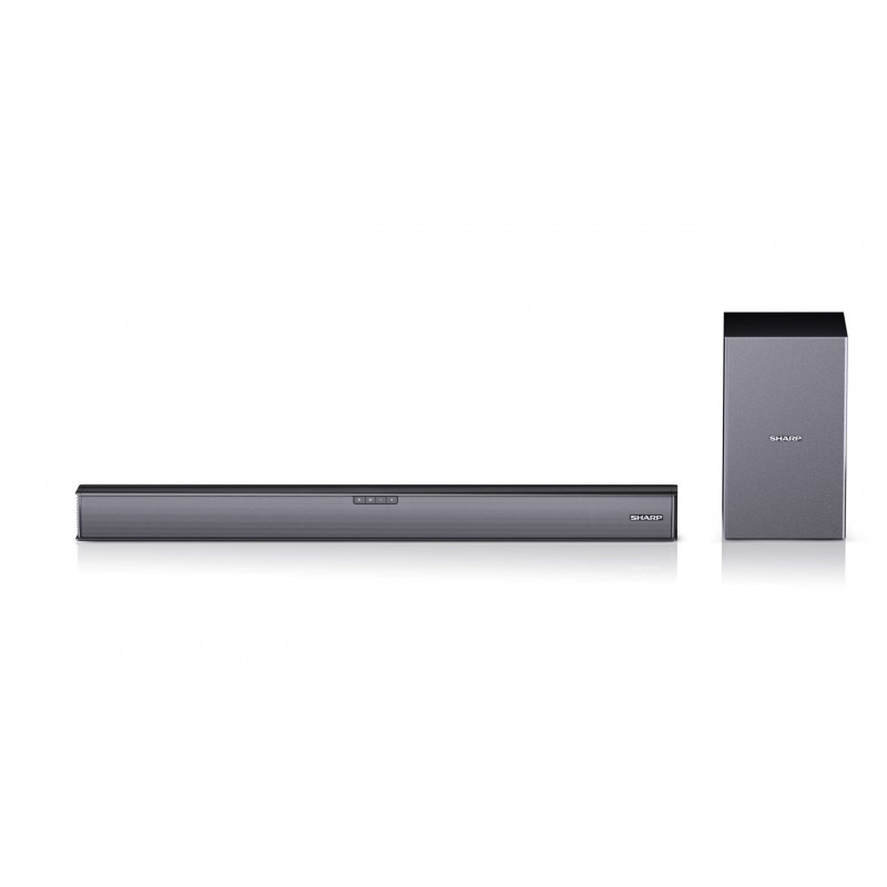 SOUNDBAR HOME THEATRE SYSTEM 2.1 SHARP HT-SBW182 - 160 WATT HDMI BLUETOOTH MATT BLACK
