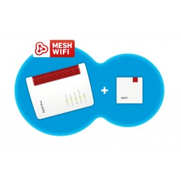 FRITZ MESH SET  ROUTER FRITZ BOX 7530 + EXTENDER 1200 (20002898)