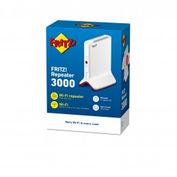 RANGE EXTENDER FRITZ REPEATER 3000 WIRELESS MESH REPEATING 2P LAN GIGABIT