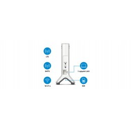 ROUTER FRITZ BOX 6820 - 2.4GHZ ISM 450M 4G LTE UMTS HSPA+ EDGE 1P GIGA