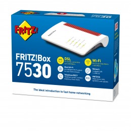ROUTER FRITZ BOX 7530 - 2.4GHZ 5GHZ DSL VOIP SUPERVECTORING 35b FINO 300MBIT S