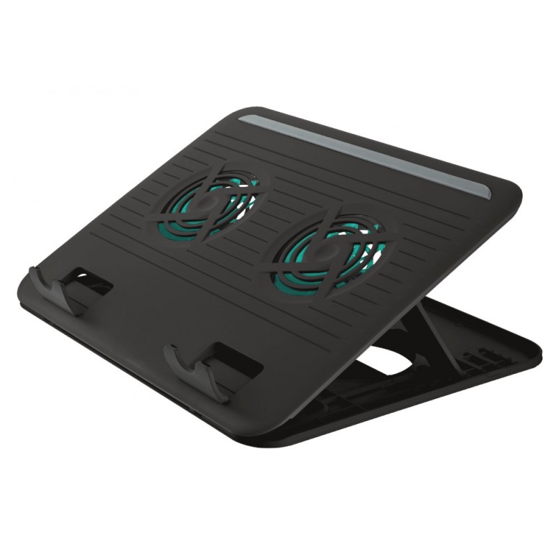 SUPPORTO PER NOTEBOOK TRUST CYCLONE   2 VENTOLE REGOLABILE